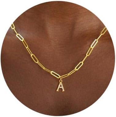 Collier doré avec pendentif personnalisé