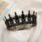 Couronne festive luxueuse pour femme avec pierres précieuses