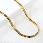 Kette mit Flechtmuster und verstellbarem Verschluss
