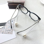 Boucles d'oreilles pendantes perles