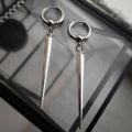 Boucles d'oreilles pendantes pointes