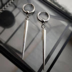 Boucles d'oreilles pendantes pointes