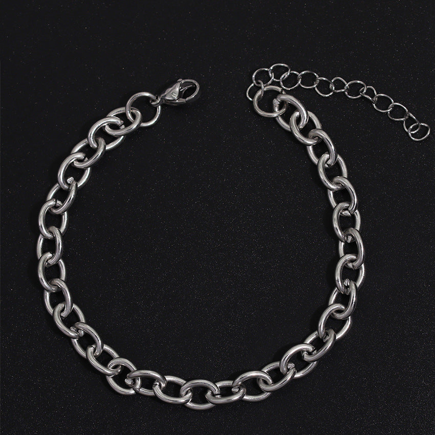 Bracelet à maillons épais