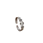 Bague ouverte pour femme avec détails délicats