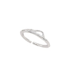 Bague chaîne pour femme au design délicat