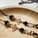 Chaîne de lunettes en filigrane avec perles