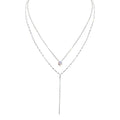 Collier à pendentif multi-chaînes