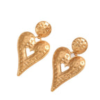 Boucles d'oreilles cœur