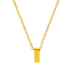Collier pendentif initiale personnalisé pour femme