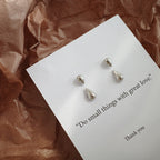 Boucles d'oreilles pendantes élégantes