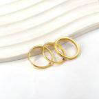 Bague réglable pour femme au design incurvé