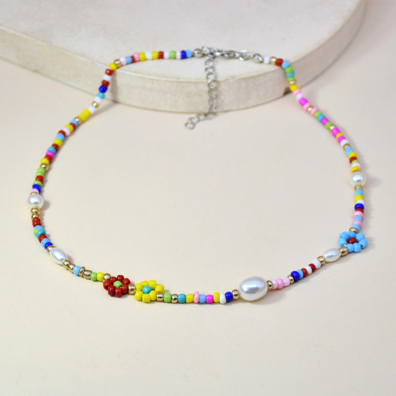 Bijou de perles fait main