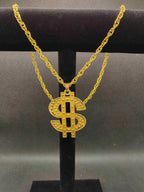 Collier statement signe dollar