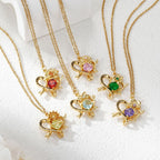 Collier pour femme avec pierre de naissance