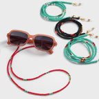 Chaîne de lunettes artisanale en perles