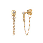 Boucles d'oreilles pendantes pour femme en argent sterling 925