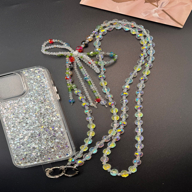 Chaîne de lunettes en perles multi-rangs
