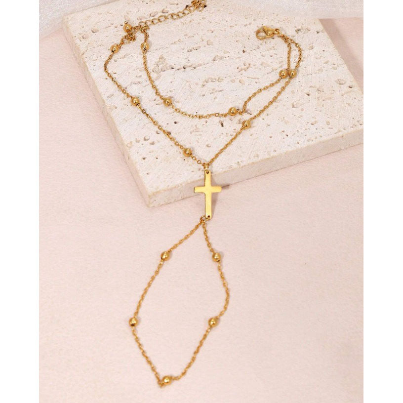 Bracelet croix élégant