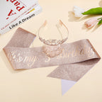 Couronne de princesse en cristal pour femme avec inscription 30 & Fabulous
