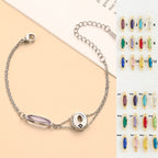 Montre pour femme avec cristal facetté