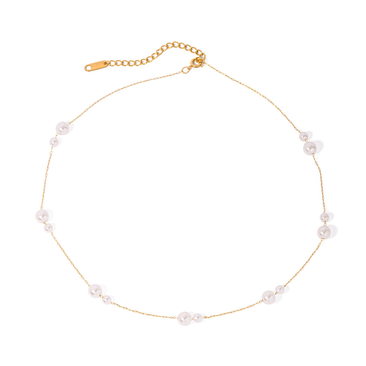Bracelet pour femme avec perles élégantes et chaîne délicate