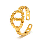 Bague pour femme au design crocodile élégant