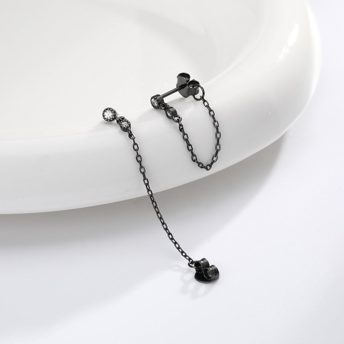 Boucles d'oreilles pendantes pour femme en argent sterling 925