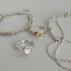 Bague pour femme avec motif cœur