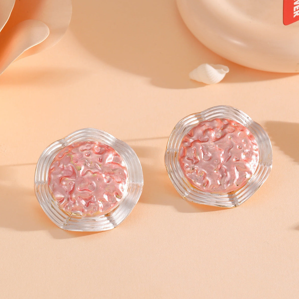 Boucles d'oreilles pour femme au design superposé