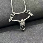 Collier pendentif squelette
