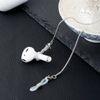 Collier chaîne argentée élégant