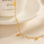 Bracelet pour femme avec cristaux étincelants et pendentifs gouttes