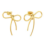 Boucles d'oreilles pour femme avec motif nœud