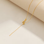 Collier chaîne réglable pour femme