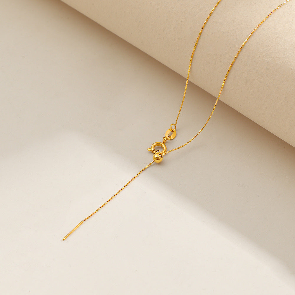 Collier chaîne réglable pour femme