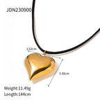 Bracelet pour femme avec perles élégantes et pendentif en forme de cœur