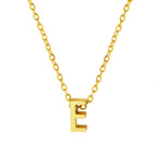 Collier pendentif initiale personnalisé pour femme