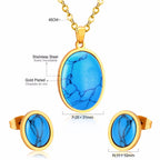Parure de bijoux pour femme avec pendentif cœur et zircons