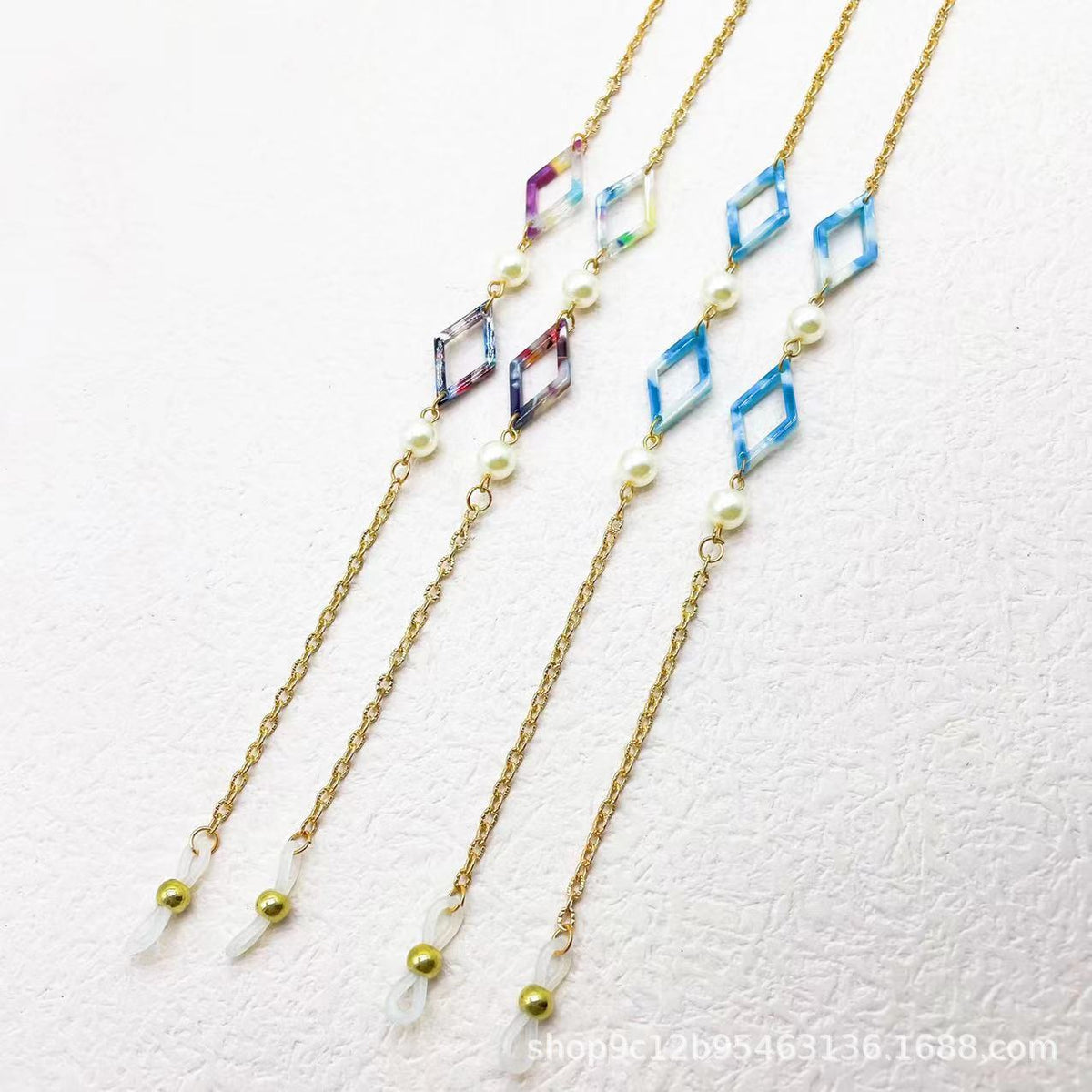Collier géométrique élégant