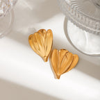 Boucles d'oreilles élégantes motif floral pour femme