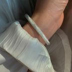 Bracelet pour femme au design texturé élégant