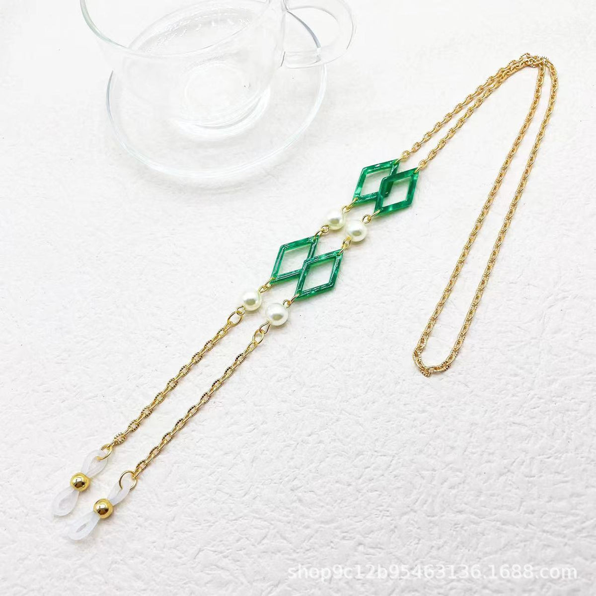 Collier géométrique élégant