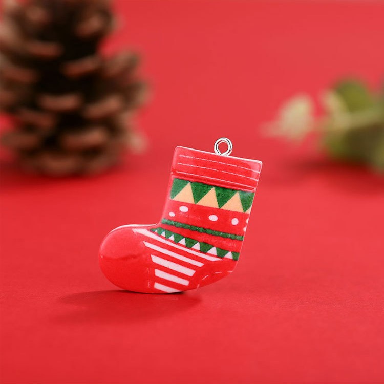 Breloque décorative sur le thème du Père Noël