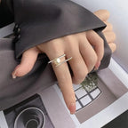 Bague perle minimaliste pour femme