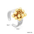 Bracelet ouvert pour femme avec pendentif perle