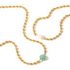 Collier pour femme avec bulles élégantes et pendentif perle unique