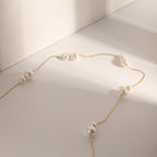 Bracelet pour femme avec perles élégantes et chaîne délicate