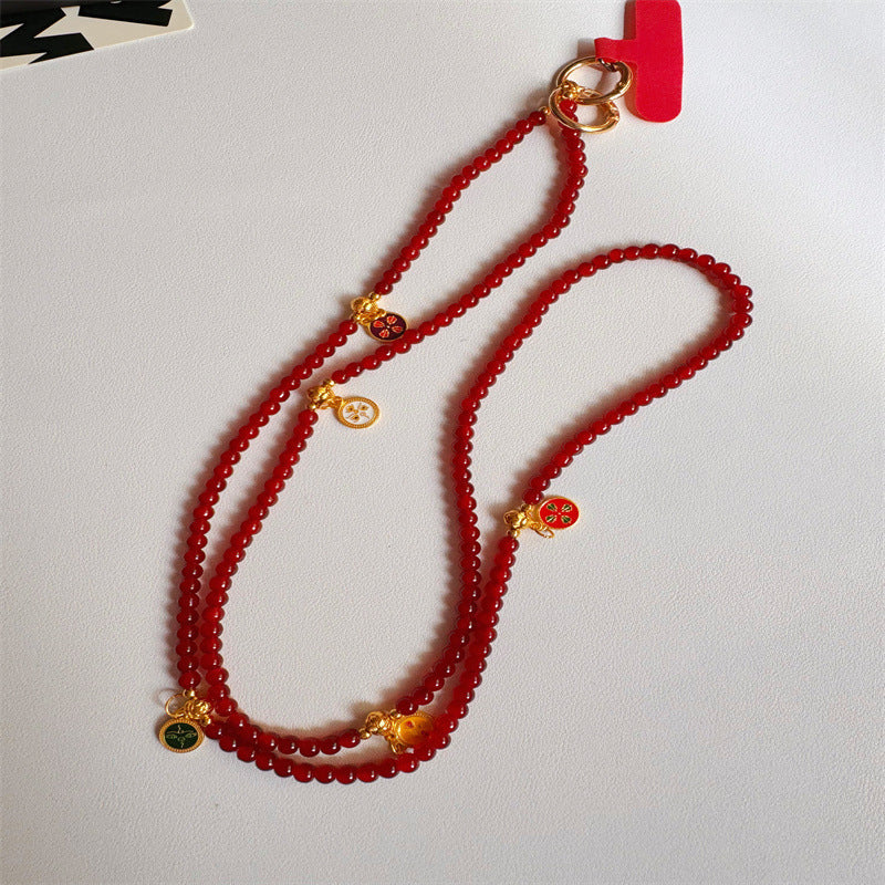 Collier multi-rangs en perles