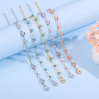 Bracelet de perles en forme de cœur