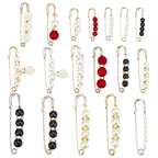 Set de boucles d'oreilles ear cuff à double bille